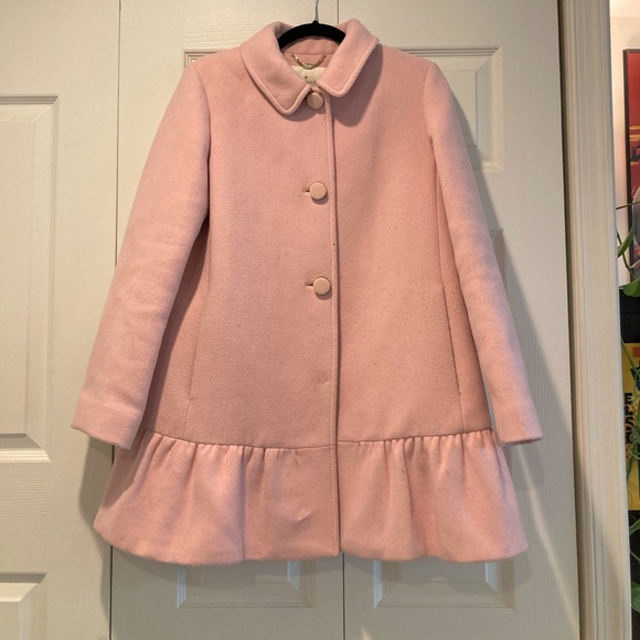 Kate Spade New York Pink Wool Peacoat